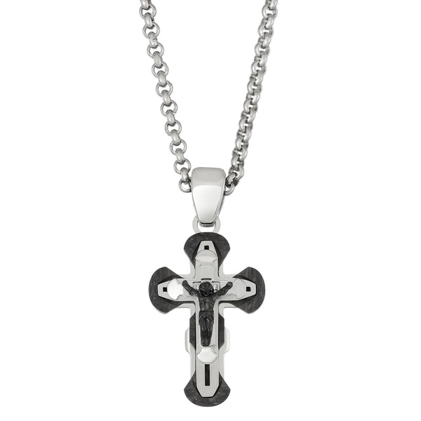 small mens crucifix