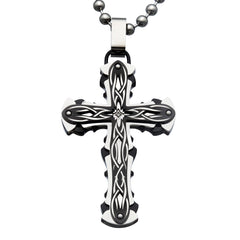 mens tribal cross